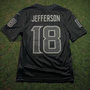 Justin Jefferson #18 Minnesota Vikings Nike RFLCTV Limited Jersey Men’s Small